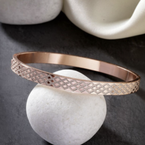 Rose Gold Stainless Steel Kada